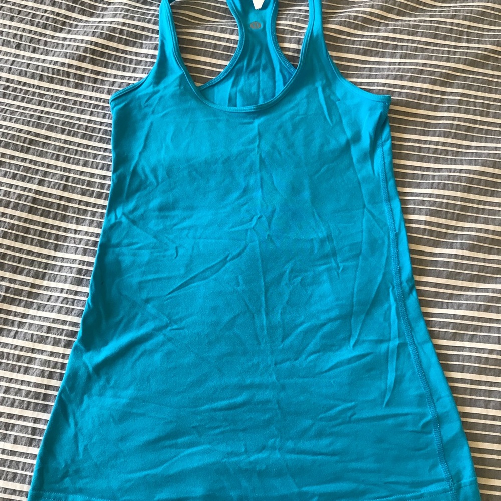 Lulu lemon racer back running shirt